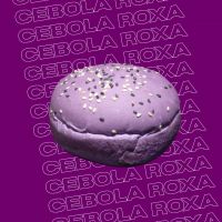 Pão Hambúrguer Artesanal Cebola Roxa