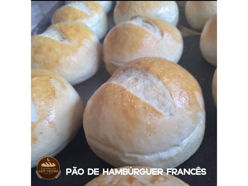 Pão Hambúrguer Artesanal Frances