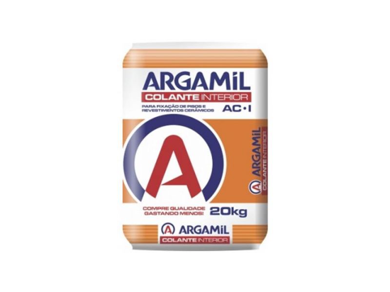 ARGAMASSA ARGAMIL ACI - USO INTERNO 20 KG