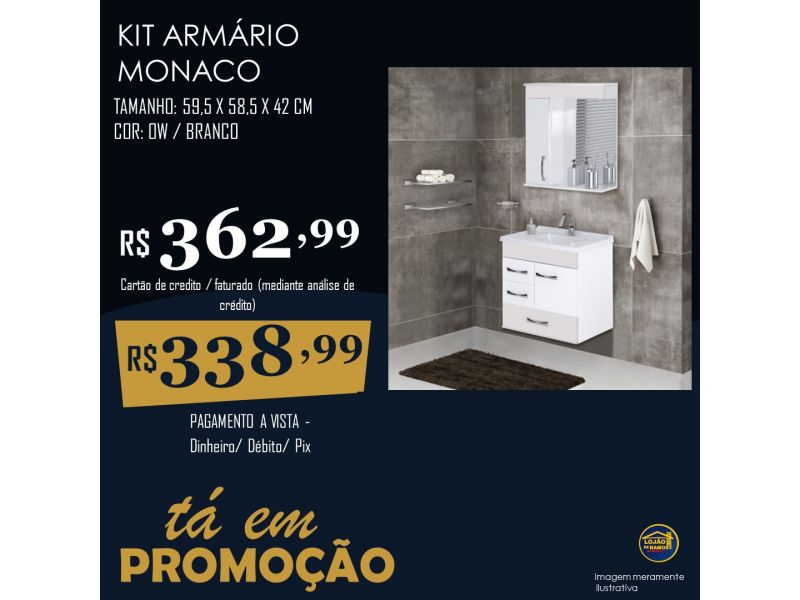 Kit armário monaco